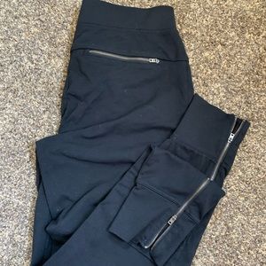 Athleta Zipper Jogger Pants
